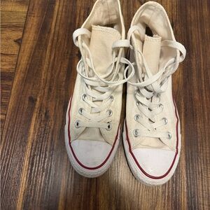 Converse Chuck Taylor All Star White  High Top Size W8.5/M7